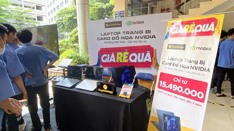 Toàn cảnh Sự kiện Laptop x NVIDIA: Buổi trình diễn công nghệ đặc sắc tại trường Cao đẳng Kỹ thuật Cao Thắng