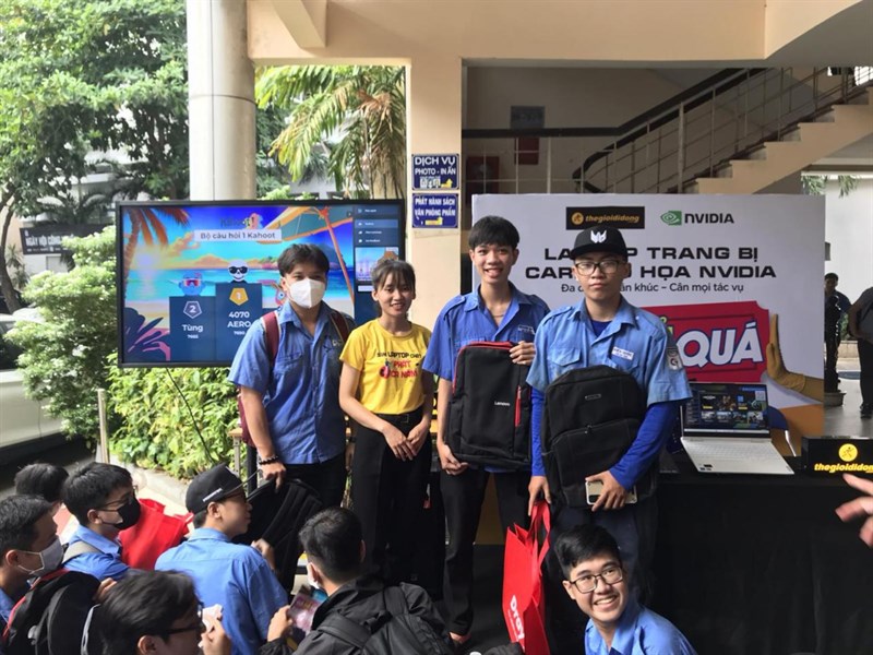 Toàn cảnh Sự kiện Laptop x NVIDIA: Buổi trình diễn công nghệ đặc sắc tại trường Cao đẳng Kỹ thuật Cao Thắng