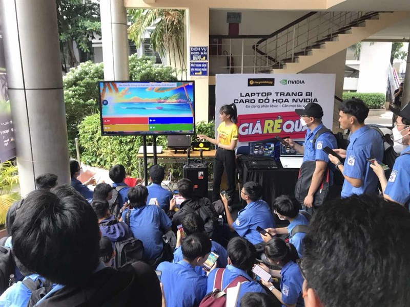 Toàn cảnh Sự kiện Laptop x NVIDIA: Buổi trình diễn công nghệ đặc sắc tại trường Cao đẳng Kỹ thuật Cao Thắng