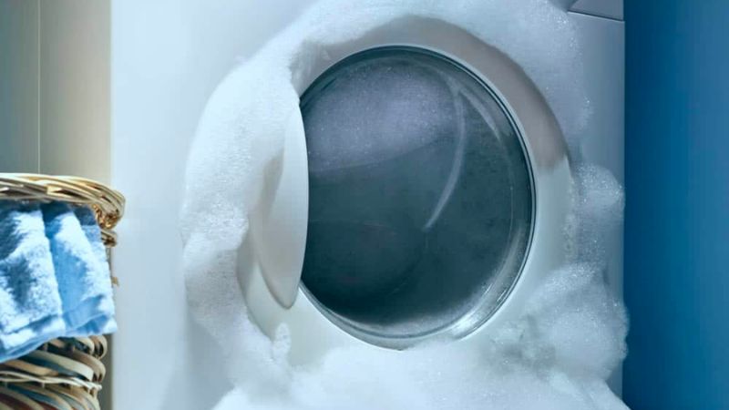 How to fix foaming washing machine