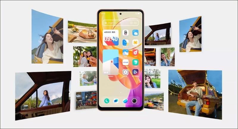 Màn hình lớn trên Vivo Y78 5G sẽ mang đến cho người dùng không gian giải trí tuyệt vời