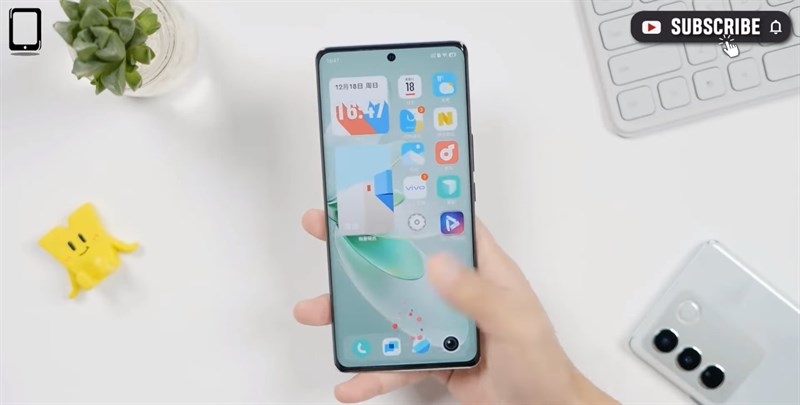 Vivo S17 dự kiến sẽ có thiết kế màn hình cong, camera tốt