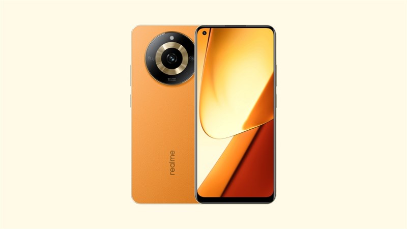Cận cảnh thiết kế của realme 11