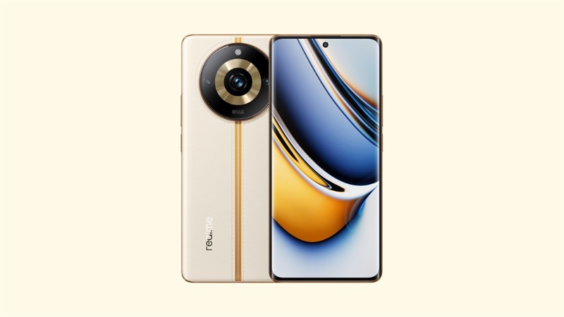 Cận cảnh thiết kế của realme 11 Pro+ 