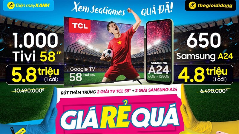 Giá RẺ Quá - Sự kiện có 102 tại Thế Giới Di Động, săn sale chỉ từ 10.000 đồng