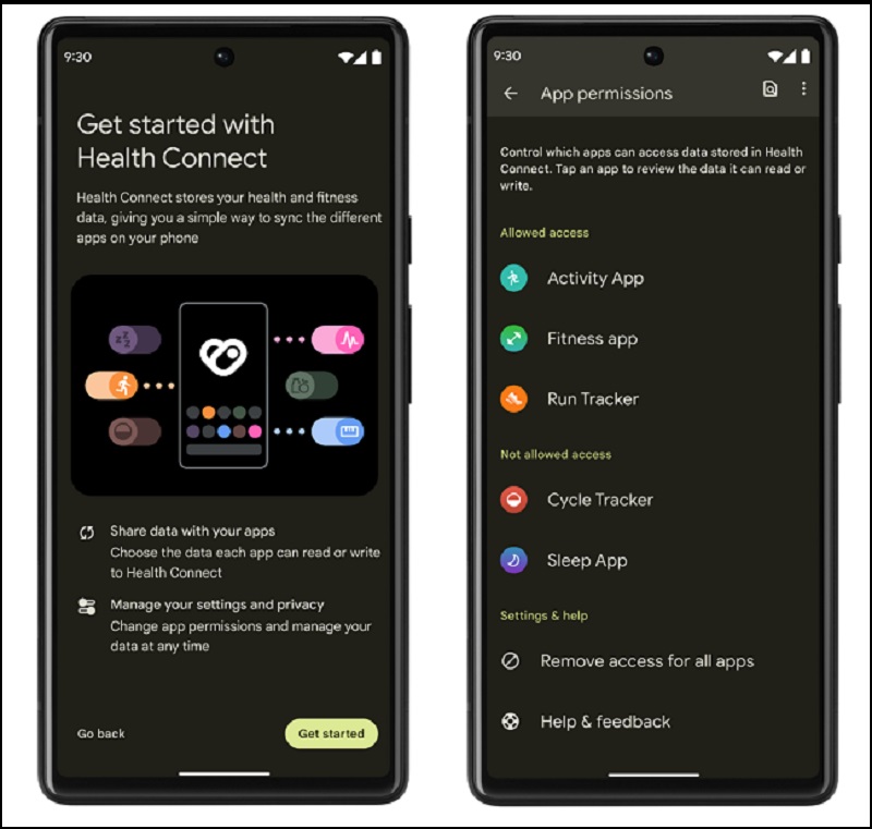 Ứng dụng Health Connect sẽ có trong bản cập nhật Android 14 Beta 2