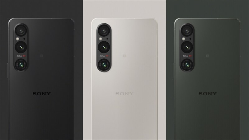 Các màu trên Sony Xperia 1 V 