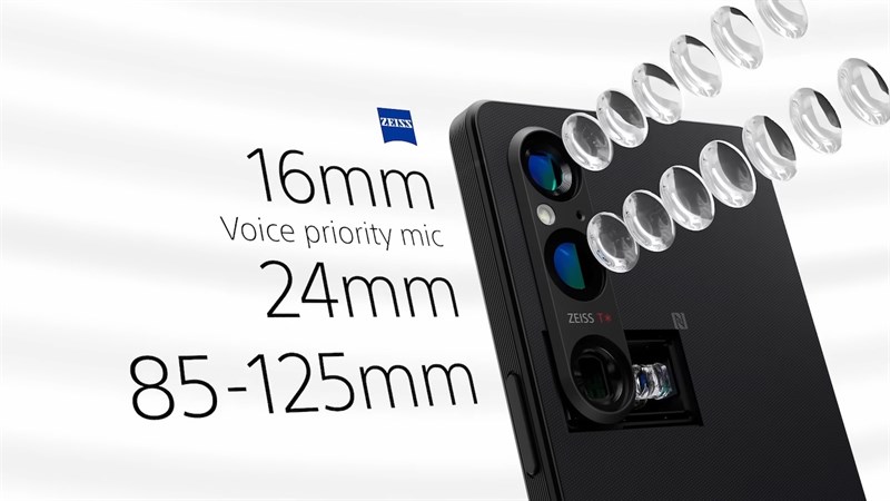 Camera trên Sony Xperia 1 V