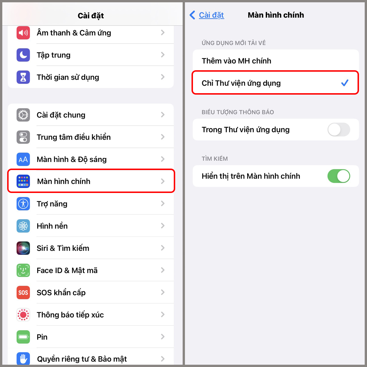 cách sắp xếp các ứng dụng trên iphone đẹp