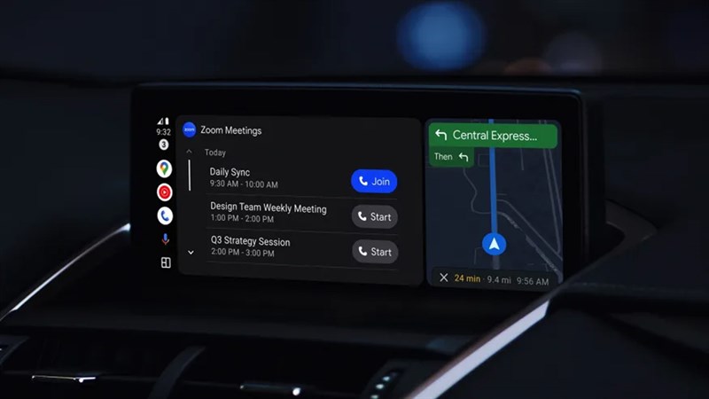 Google thêm loạt tính năng mới cho Android Auto và Android Automotive OS