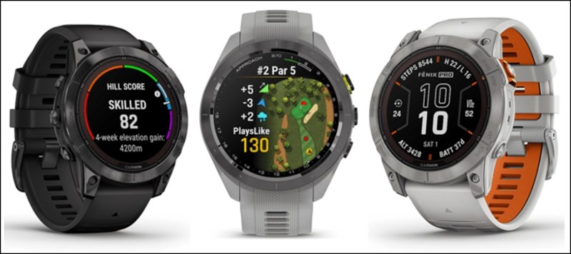 Các mẫu đồng hồ thông minh mới của Garmin bị rò rỉ thiết kế 