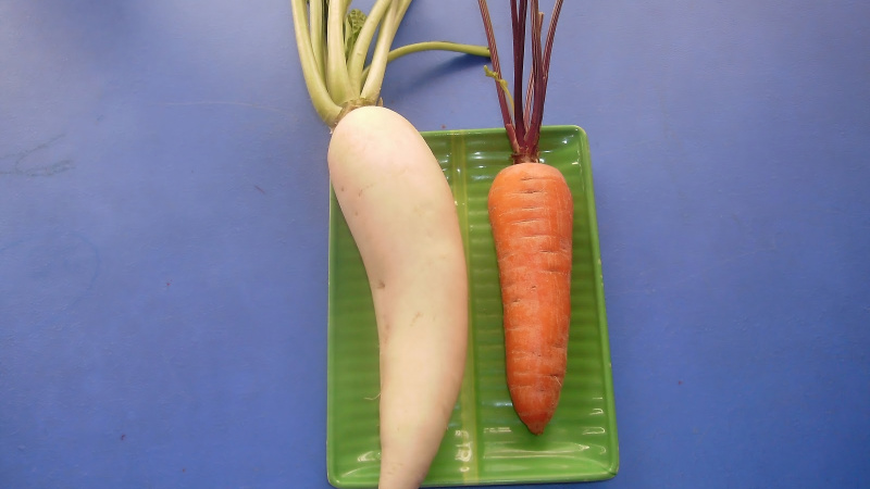 Cà rốt và củ cải trắng không nên kết hợp cùng nhau