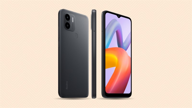 Các cạnh viền của Redmi A3+ lại được vát phẳng để tạo sự cân bằng trong tổng thể.