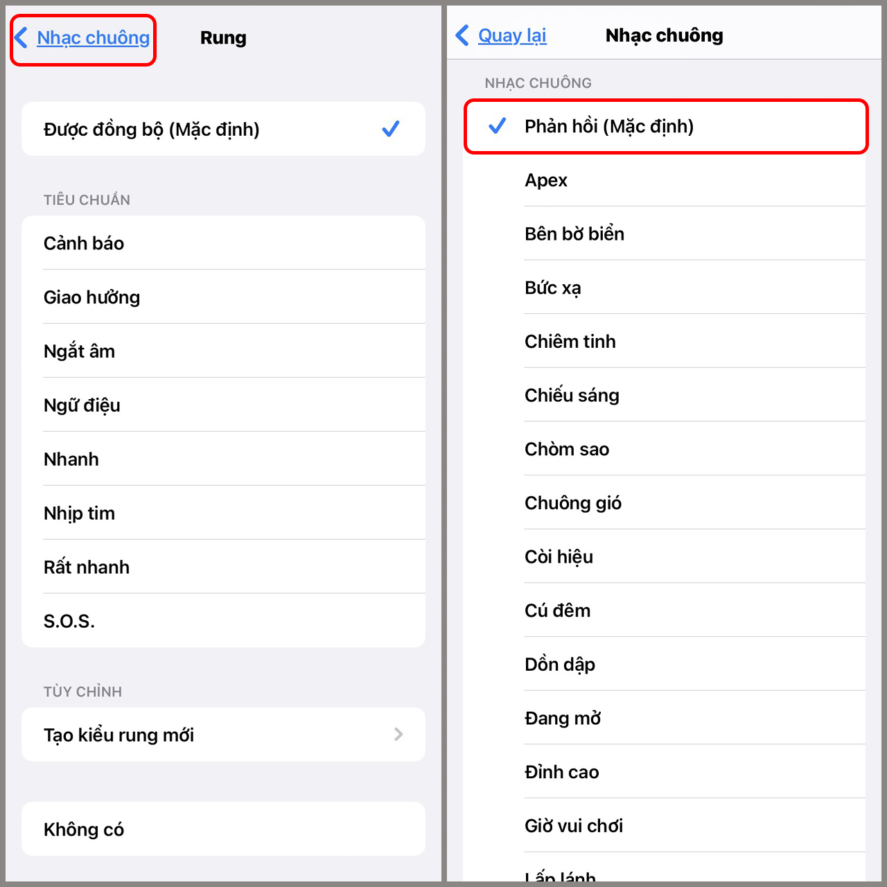 cách chỉnh âm thanh iphone khi có cuộc gọi đến