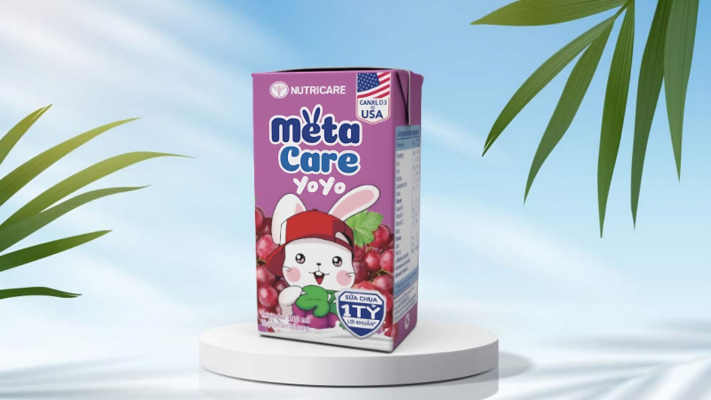 Hướng dẫn sử dụng và cách bảo quản sữa chua uống Meta Care Yoyo