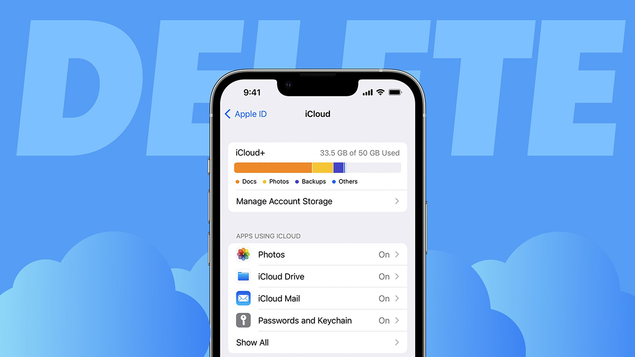 Cách xóa iCloud