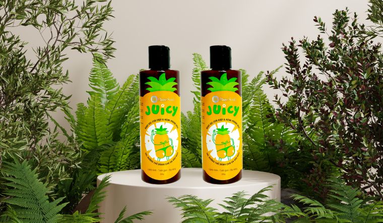 Review gel dưỡng thể BareSoul JUICY Body Gel For Oily & Acne-Prone 250ml