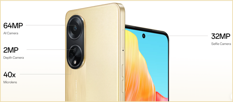 Thông số camera trên OPPO F23 5G