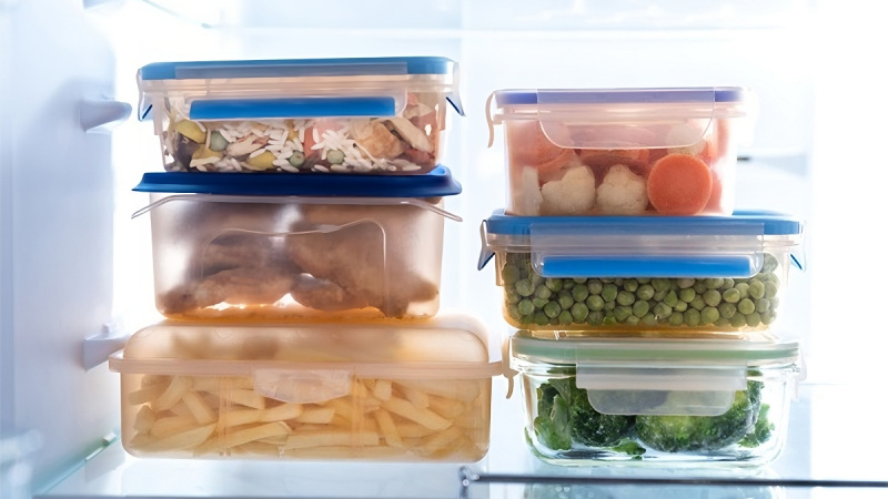 Freeze leftover food