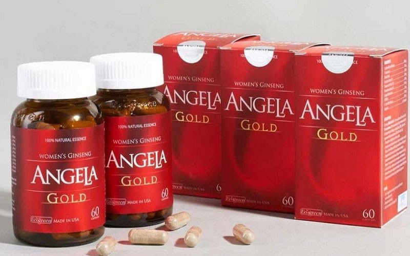 Viên uống bổ sung nội tiết tố tiền mãn kinh Angela Gold