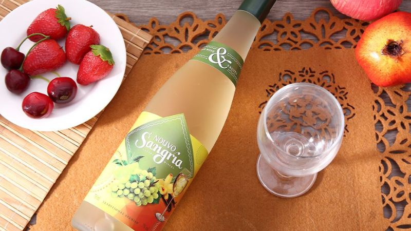 Rượu vang trắng Nouvo Sangria 7% chai 750ml