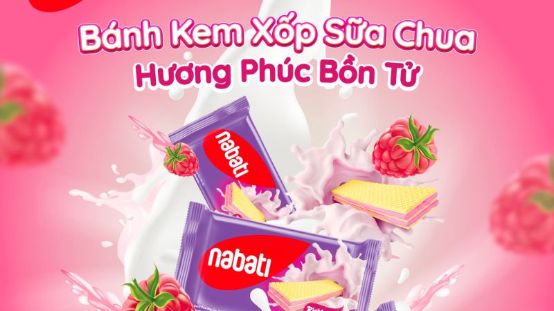 Hướng dẫn sử dụng và bảo quản bánh xốp phúc bồn tử Nabati