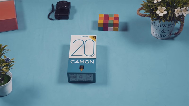 Hộp đựng Tecno Camon 20 Premier 5G được thiết kế quen thuộc