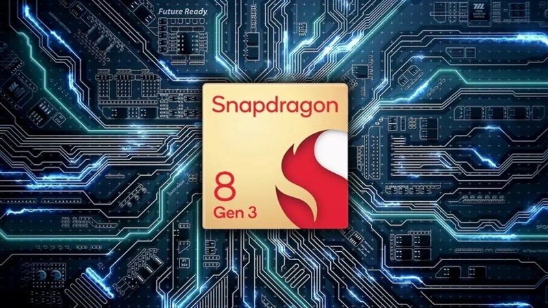 Điện thoại sẽ được tích hợp chip Snapdragon 8 Gen 3 với hiệu năng vượt trội