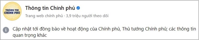 Tick xanh trên các mạng xã hội cũng là 1 hình thức định danh, nhưng do các công ty tự đặt ra