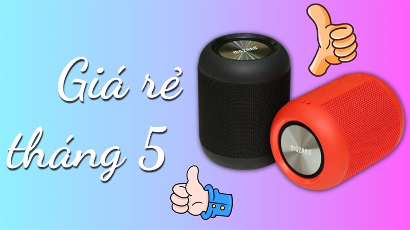 Loa di động đáng mua tháng 5 tại TGDĐ: Giá quá rẻ mà giải trí quá đã! Loa di động đáng mua tháng 5 tại TGDĐ: Giá quá rẻ mà giải trí quá đã!