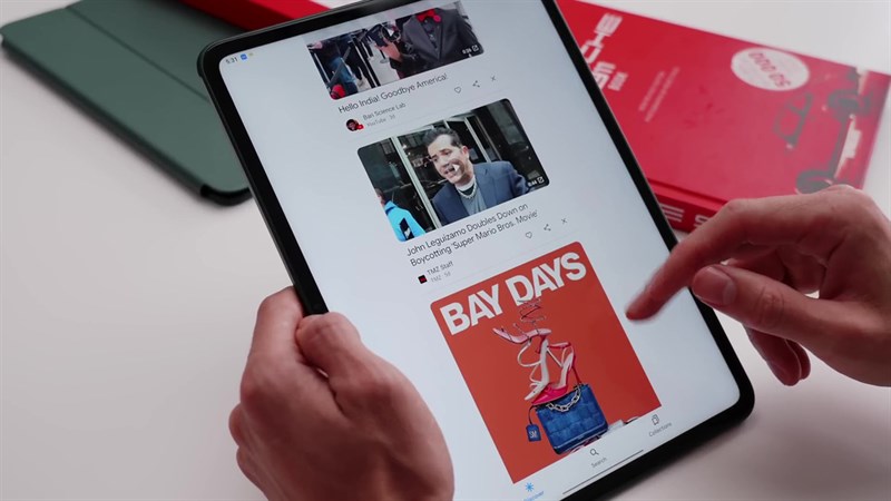 Trong thực tế, OnePlus Pad có hiệu suất tổng thể khá ổn định và phản hồi nhanh đối với hầu hết các tác vụ.