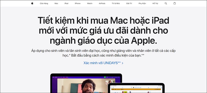 Apple Store trực tuyến Việt Nam chính thức đi vào hoạt động