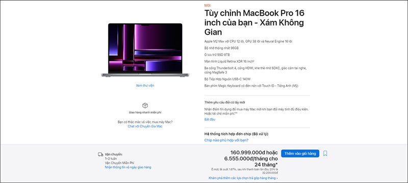 Apple Store trực tuyến Việt Nam chính thức đi vào hoạt động