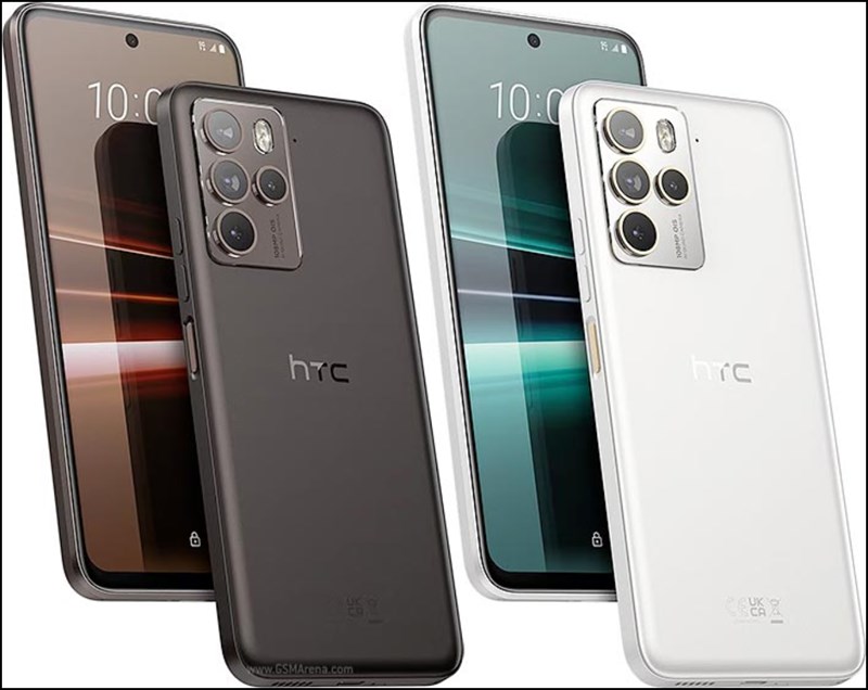 Cận cảnh HTC U23 Pro phiên bản màu Black và White