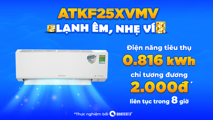 Tiết kiệm điện chỉ từ 2.000đ/đêm