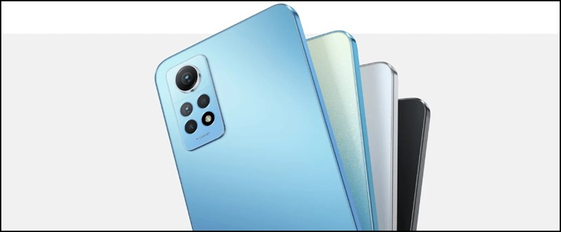 Redmi Note 12 Pro 4G với lớp viền vuông làm bằng kim loại trông rất sang trọng