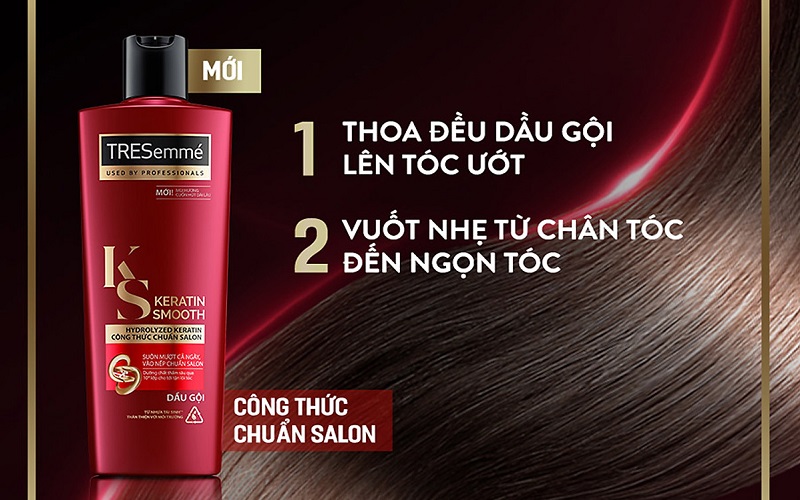 Dầu gội TRESemmé Keratin Smooth