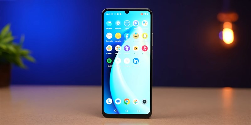 Thiết kế màn hình của realme Narzo N53