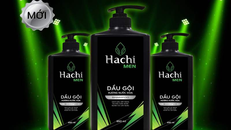 Dầu gội Hachi men hương nước hoa