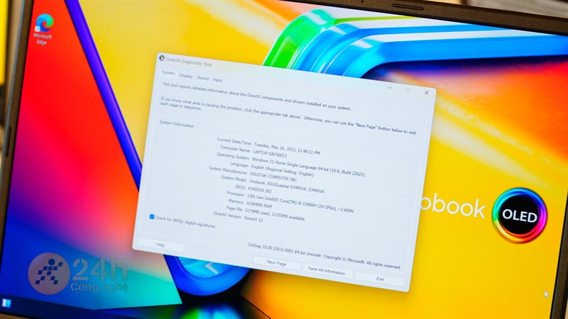 ASUS Vivobook 14X OLED (2023) với các thông số cấu hình ấn tượng. ASUS Vivobook 14X OLED (2023) với các thông số cấu hình ấn tượng.