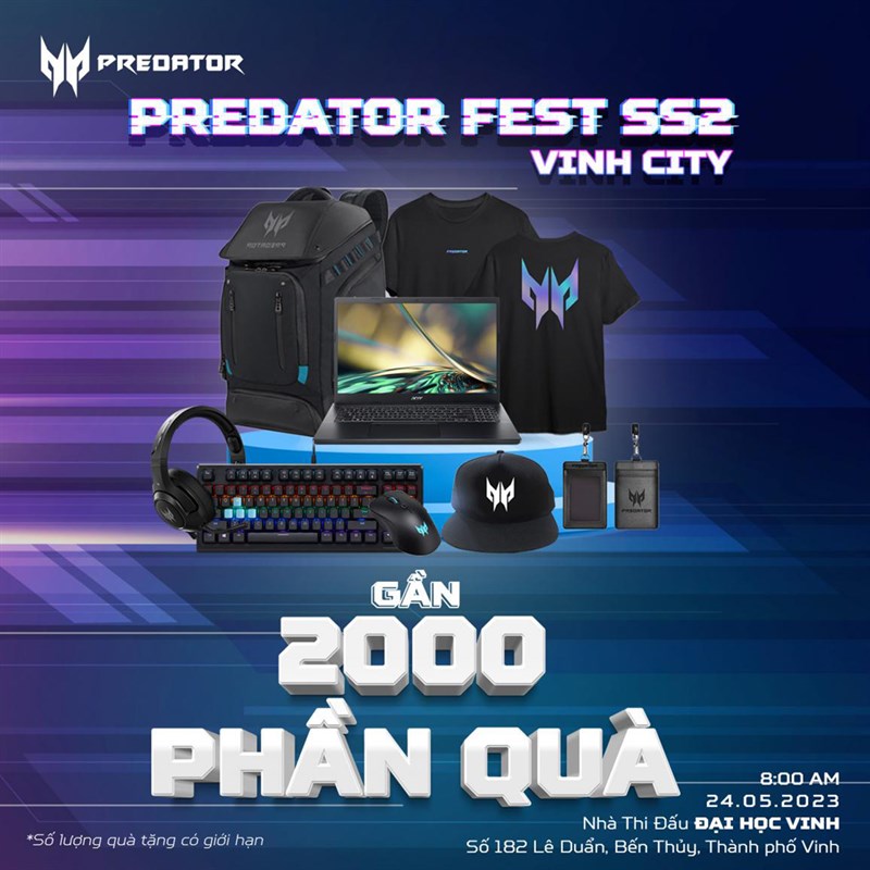 Sự kiện Predator Fest SS2 sắp diễn ra