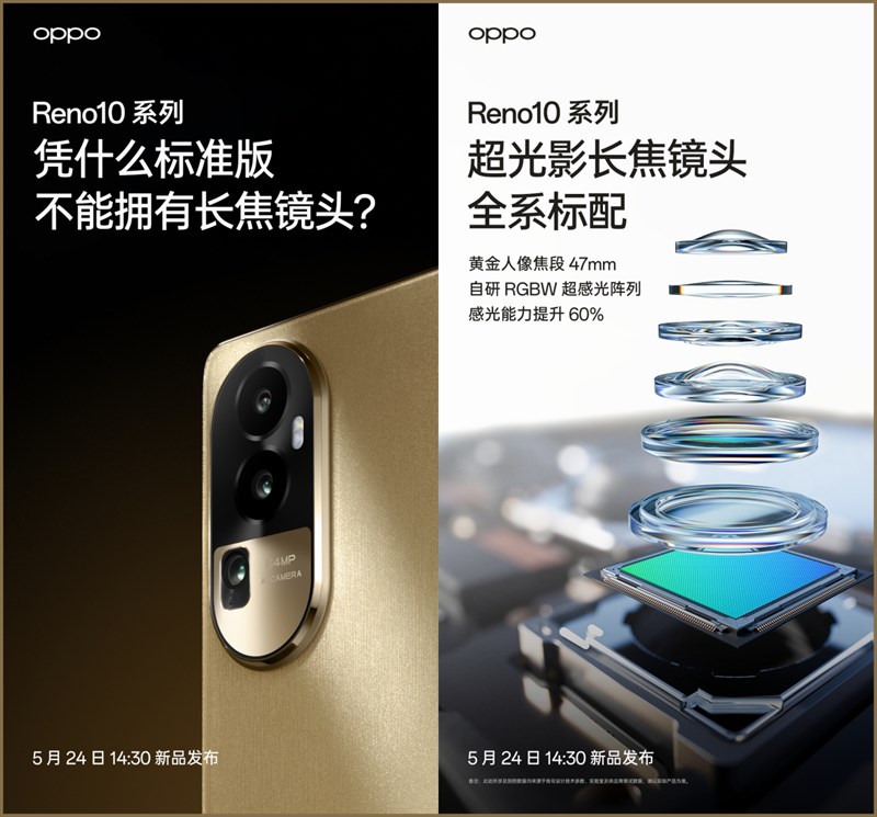 OPPO khoe các tính năng camera của dòng Reno10