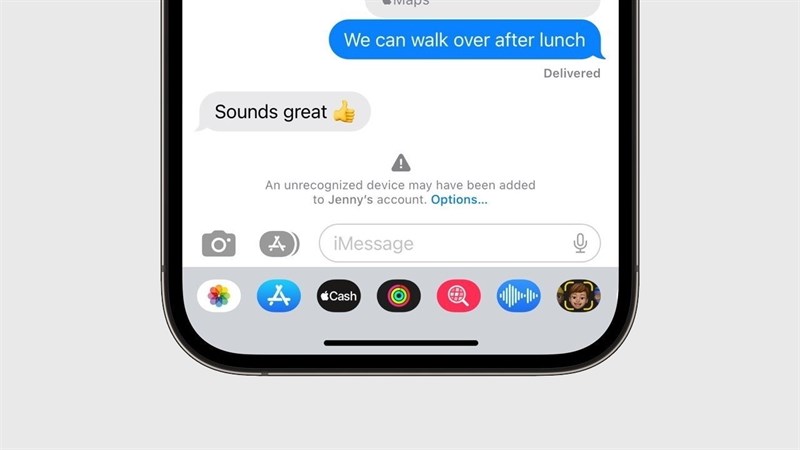 Xác minh khóa liên hệ iMessage sẽ rất hữu ích với đối tượng người dùng dễ bị tấn công để khai thác thông tin