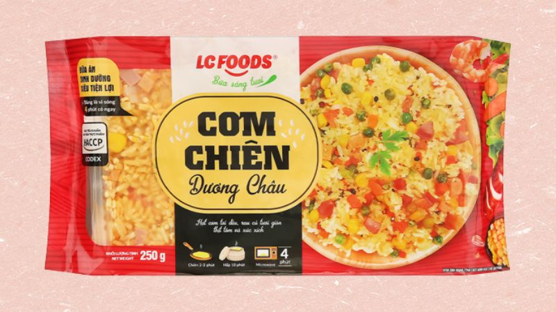 Cơm chiên dương châu LC FOODS gói 250g
