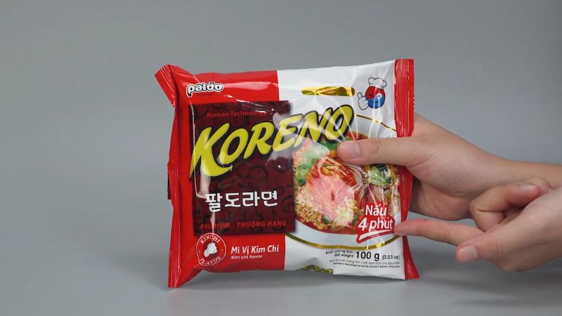 Mì Koreno vị kim chi
