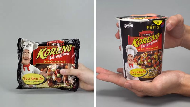 Mì trộn tương đen Koreno Jjajangmen