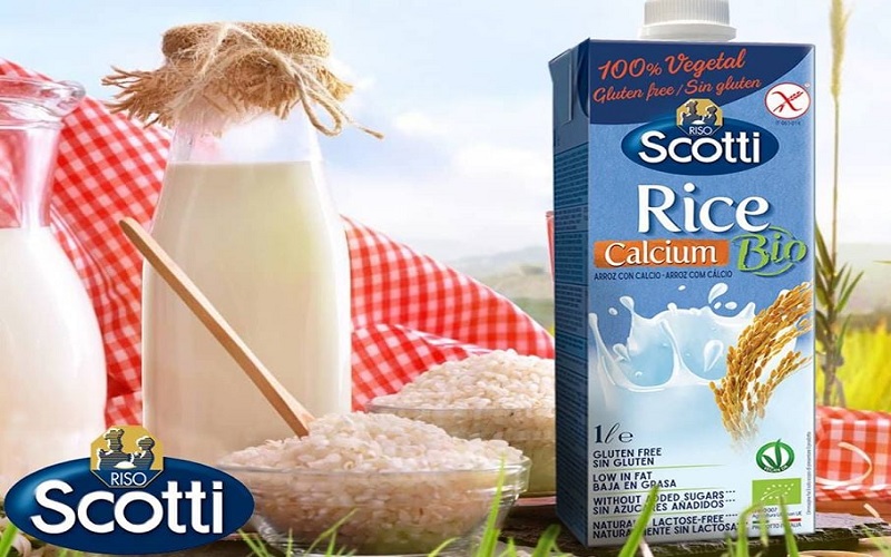 Sữa gạo bổ sung canxi Riso Scotti