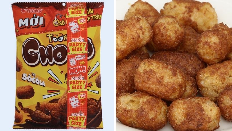 Snack vị socola Toonies