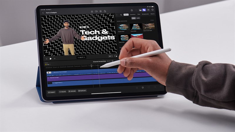 Apple chính thức phát hành Final Cut Pro và Logic Pro cho iPad