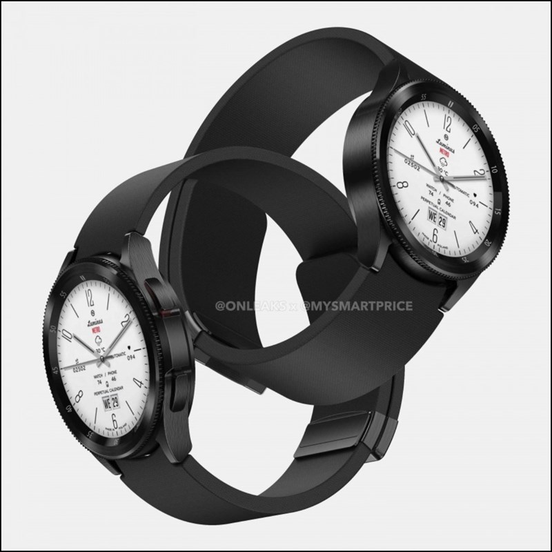 Ngoài ra, dây đeo Galaxy Watch6 Classic sẽ sử dụng móc cài bướm thay vì lỗ và chốt kiểu thắt lưng